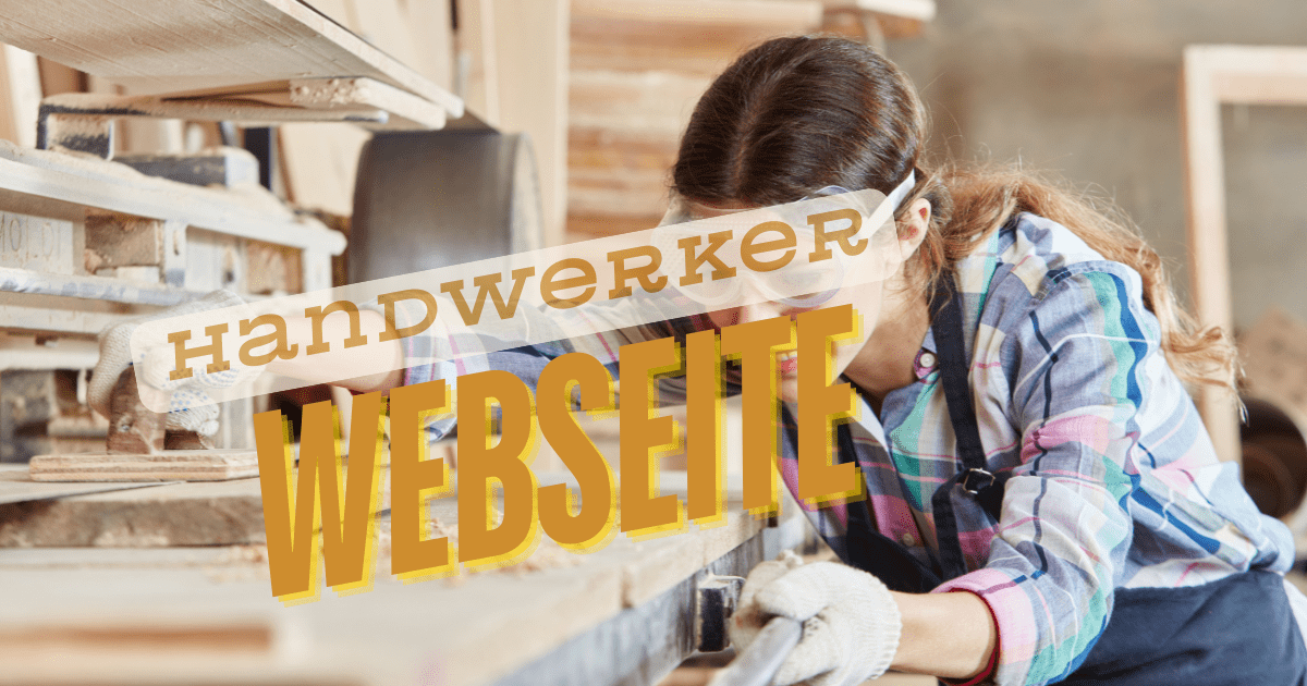Handwerker Webseite