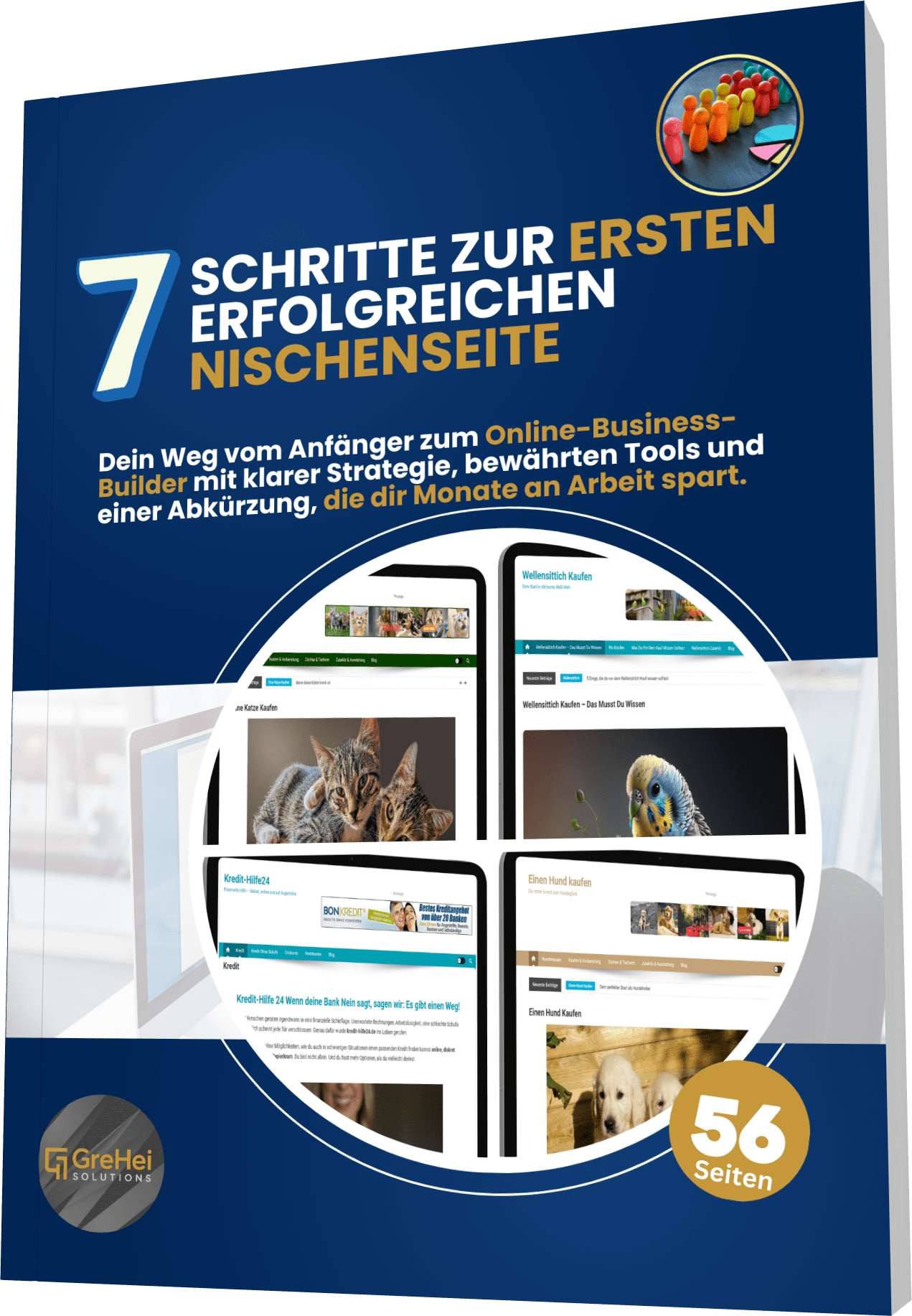 Gratis E-Book – 7 Schritte zur erfolgreichen Nischenseite