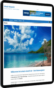 Reise Nischenseite kaufen Fertige Reise Nischenseite kaufen für Urlaub und Affiliate Marketing