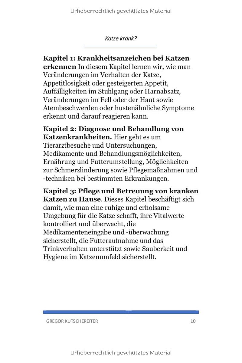 Krankheitszeichen bei Katzen erkennen