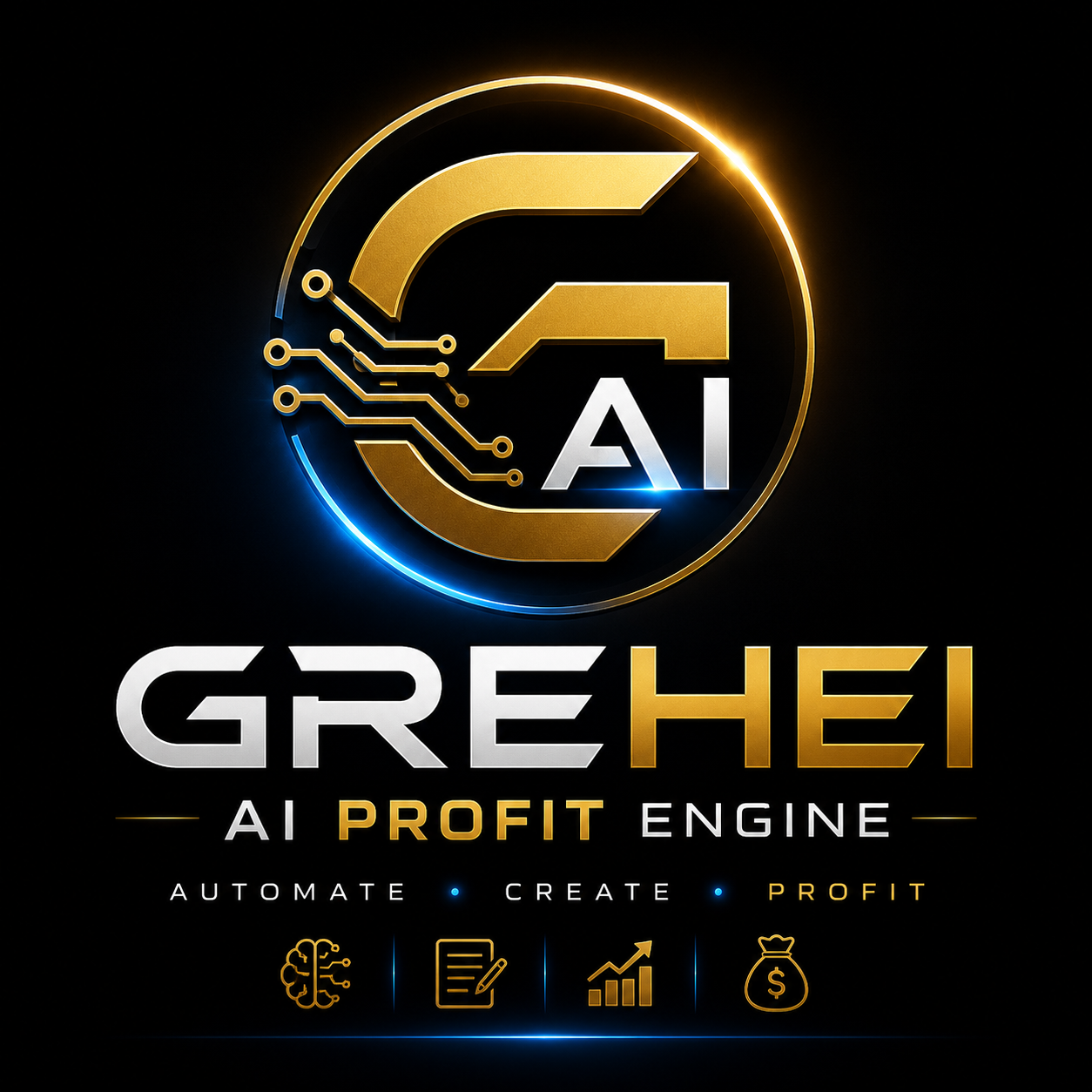 GreHei AI Profit Engine Logo